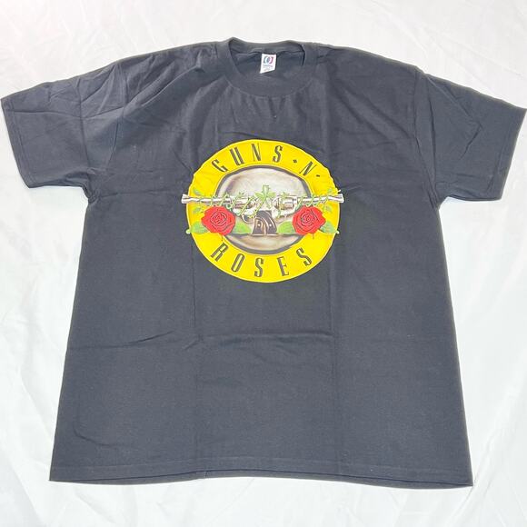 Na Other - Guns N Roses Revolvers Thorns Black Graphic T-Shirt Adult Size XL Rock Metal New